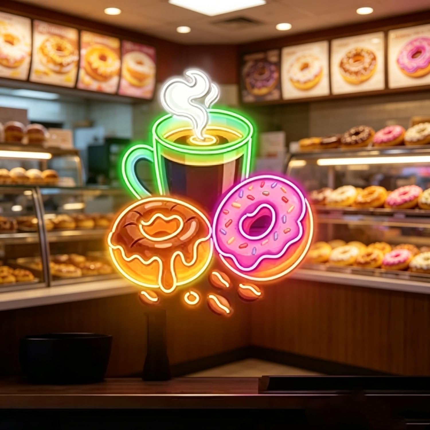 Outdoor Kitchen Power - Insegna al Neon LED a Forma