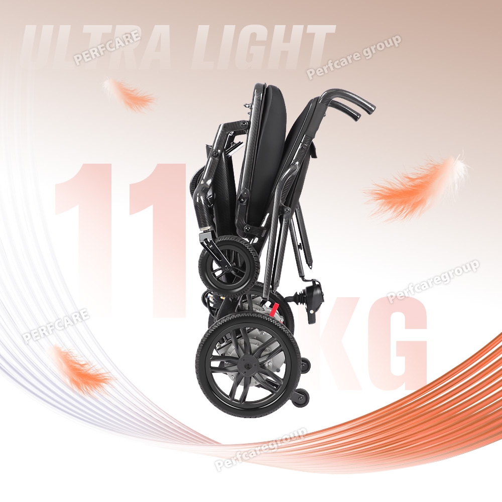Outdoor Power Wheelchair - Sedia a Rotelle Elettrica Pieghevole in