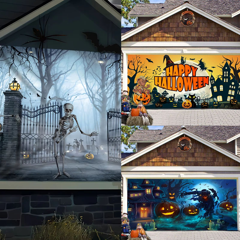 Outdoor Power Garage - Striscione per Porta del Garage 'No