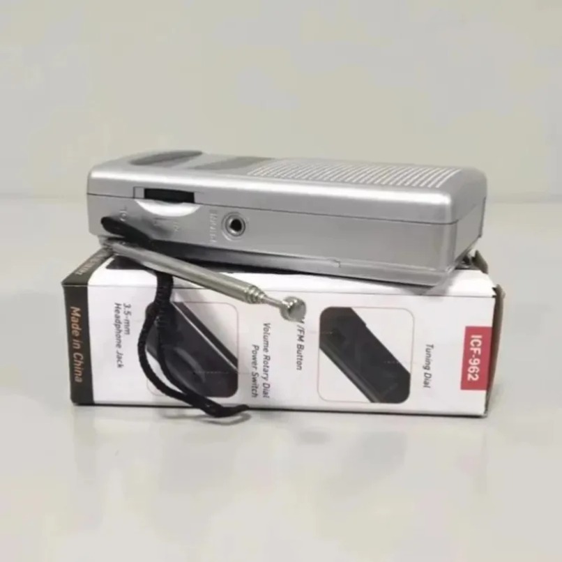 Outdoor Power Jack - Mini Radio AM FM Portatile Tascabile
