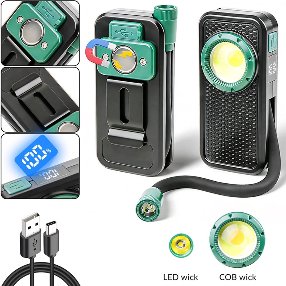 Outdoor Power Supply - Nuova Luce da Lavoro Magnetica con