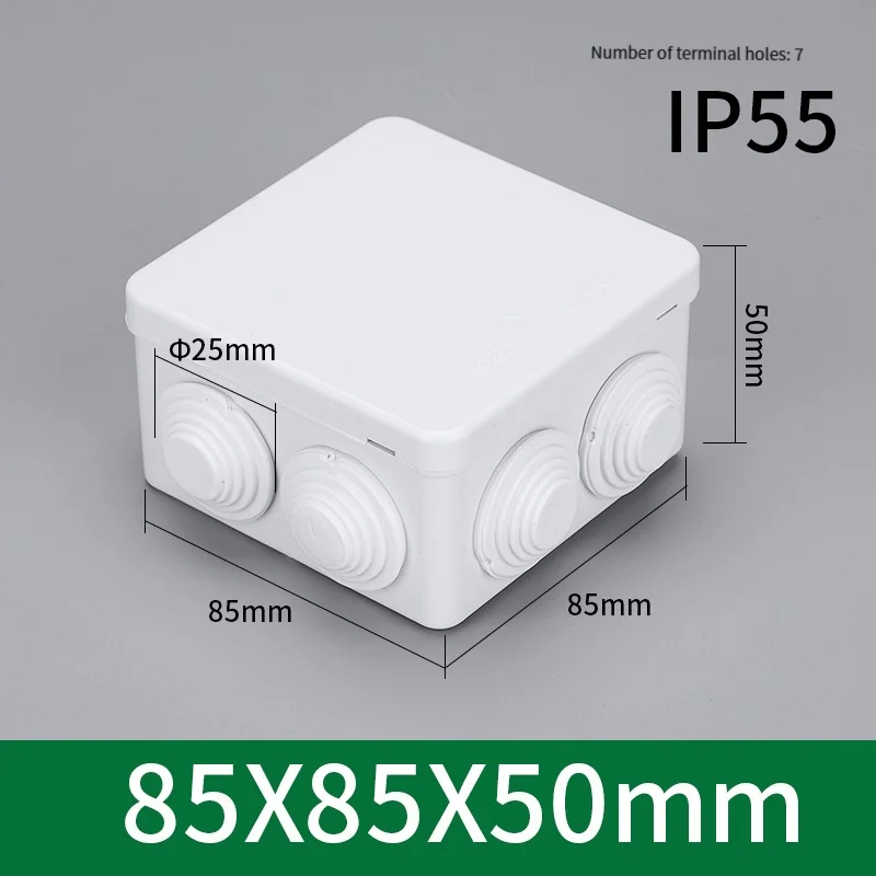 Outdoor Power Lead - Scatola di Distribuzione Elettrica Impermeabile IP55