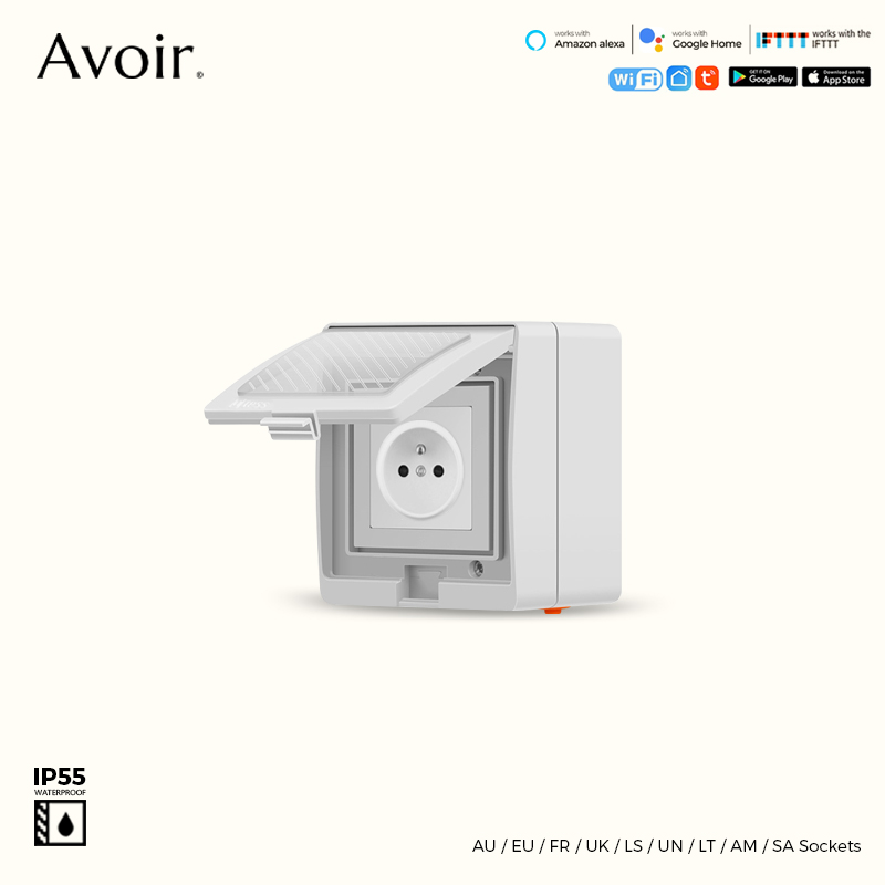 Outdoor Power Outlet Not Working - Presa Wifi impermeabile intelligente av80-tuya con