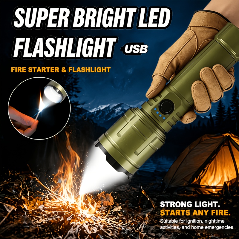 Outdoor Power Supply - Torcia con Accendino e Power Bank