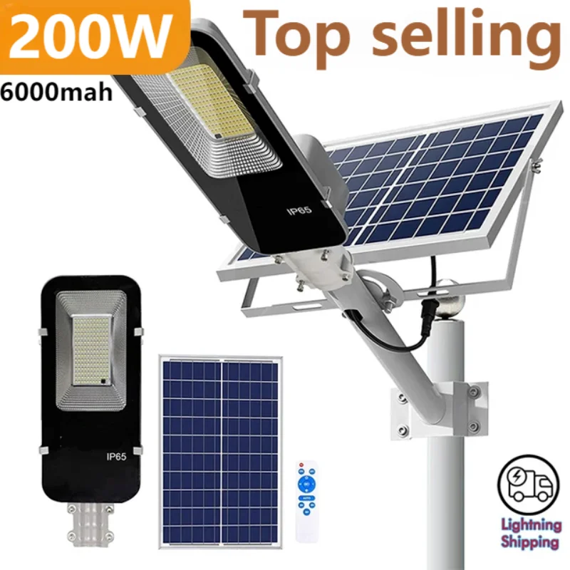 Outdoor Power Garage - Lampione stradale solare esterno potente da