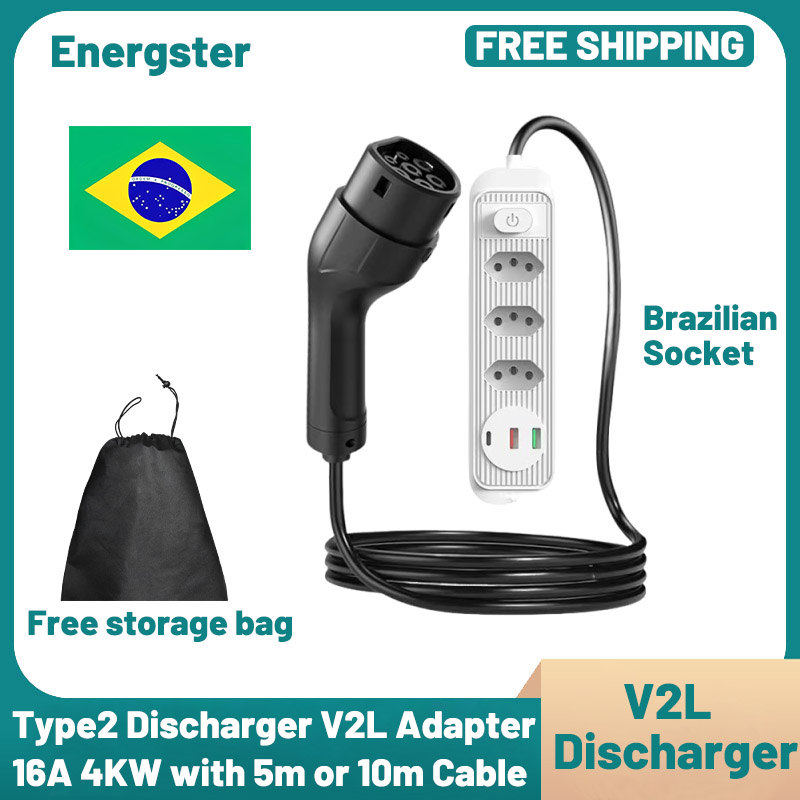 Outdoor Power Vac - Caricatore per Auto Elettrica 16A 4KW