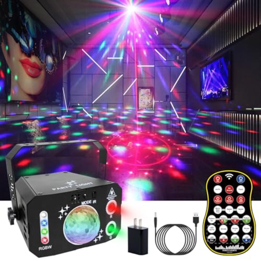 Outdoor Power For Xmas Lights - Luci a Sfera da Discoteca a