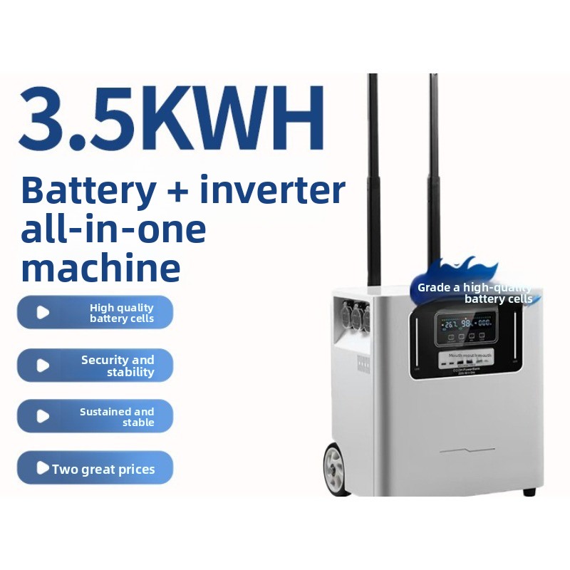 Outdoor Uninterruptible Power Supply - Alimentatore Portatile per Esterni con Asta