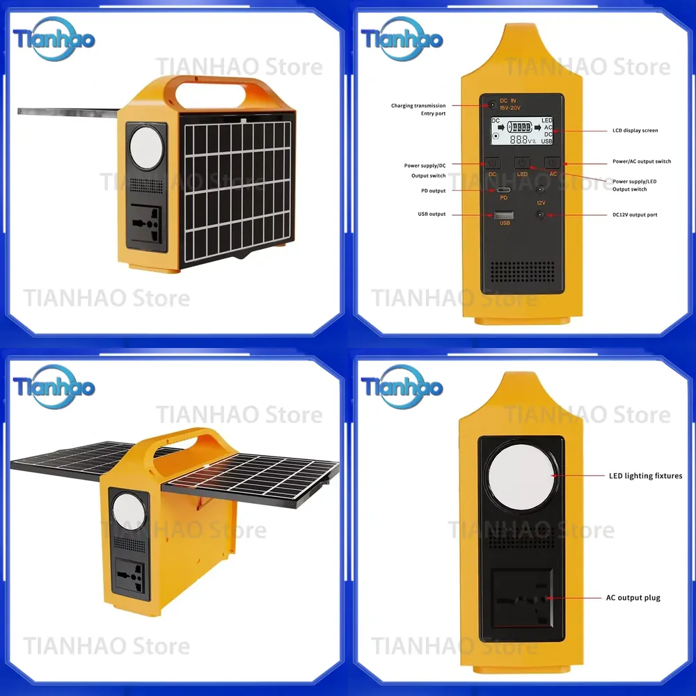 Outdoor Uninterruptible Power Supply - Generatore Solare Multifunzione da 200W per