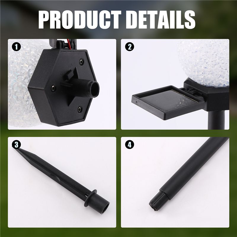 AT29-Luci Solari a Forma di Pu - Outdoor Power For Xmas Lights recensione e prezzo