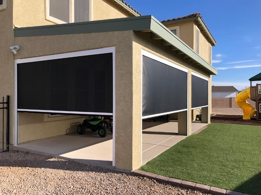 Tende a Rullo Motorizzate in P - Outdoor Power Blinds recensione e prezzo