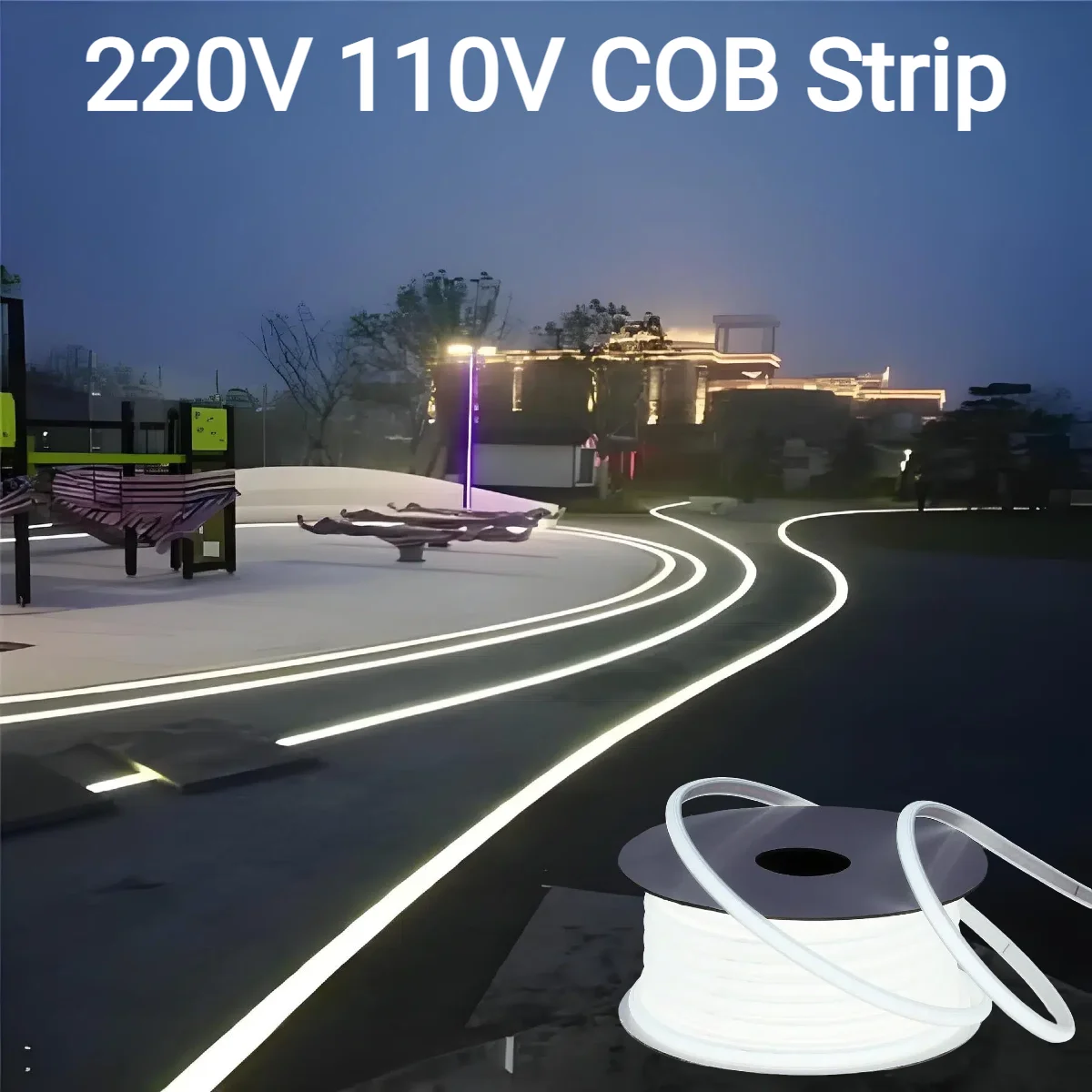 220V 110V Gel di Silicone Puro - Outdoor Power Strip Weatherproof recensione e prezzo