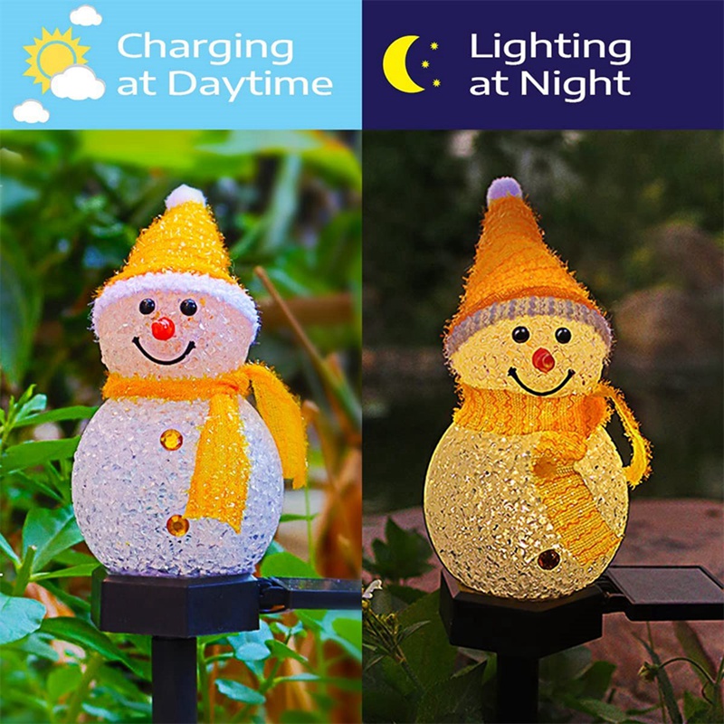 Pupazzo di neve a LED Luce sol - Outdoor Power For Xmas Lights recensione e prezzo