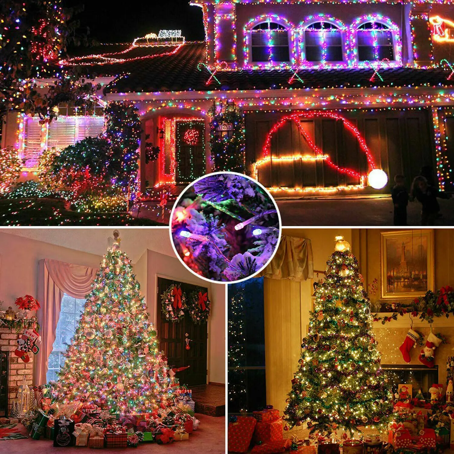 Luci a stringa solari a LED 5M - Outdoor Power For Xmas Lights recensione e prezzo