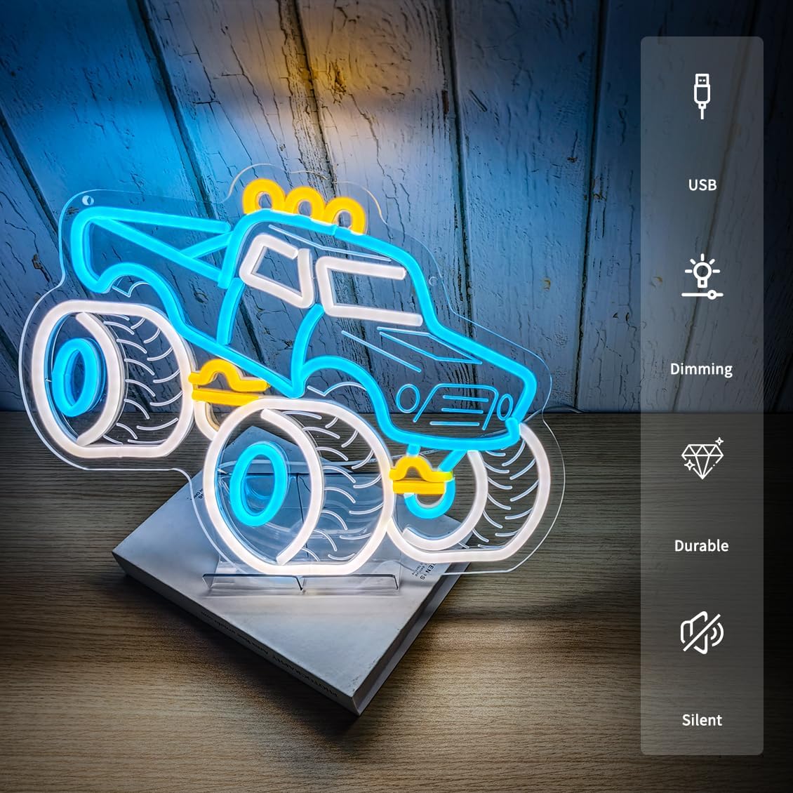    Insegna al Neon a Forma di - Outdoor Power Garage recensione e prezzo