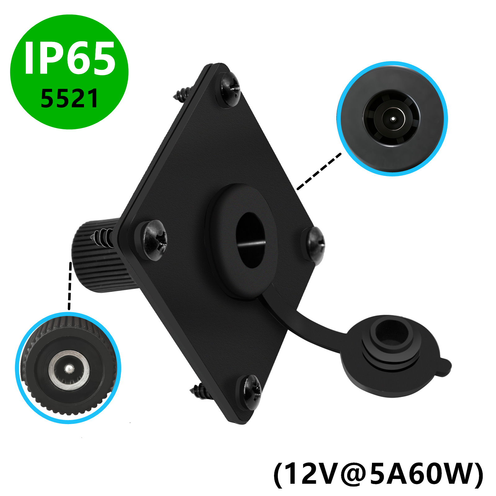 Presa da pannello IP65 imperme - Outdoor Power Jack recensione e prezzo