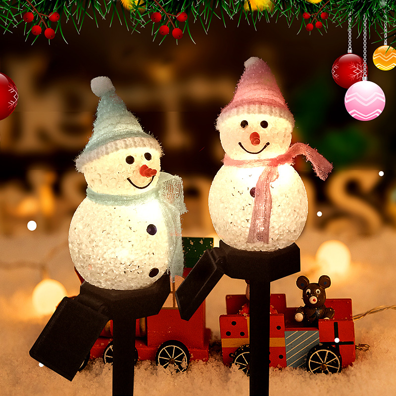 Pupazzo di neve a LED Luce sol - Outdoor Power For Xmas Lights recensione e prezzo