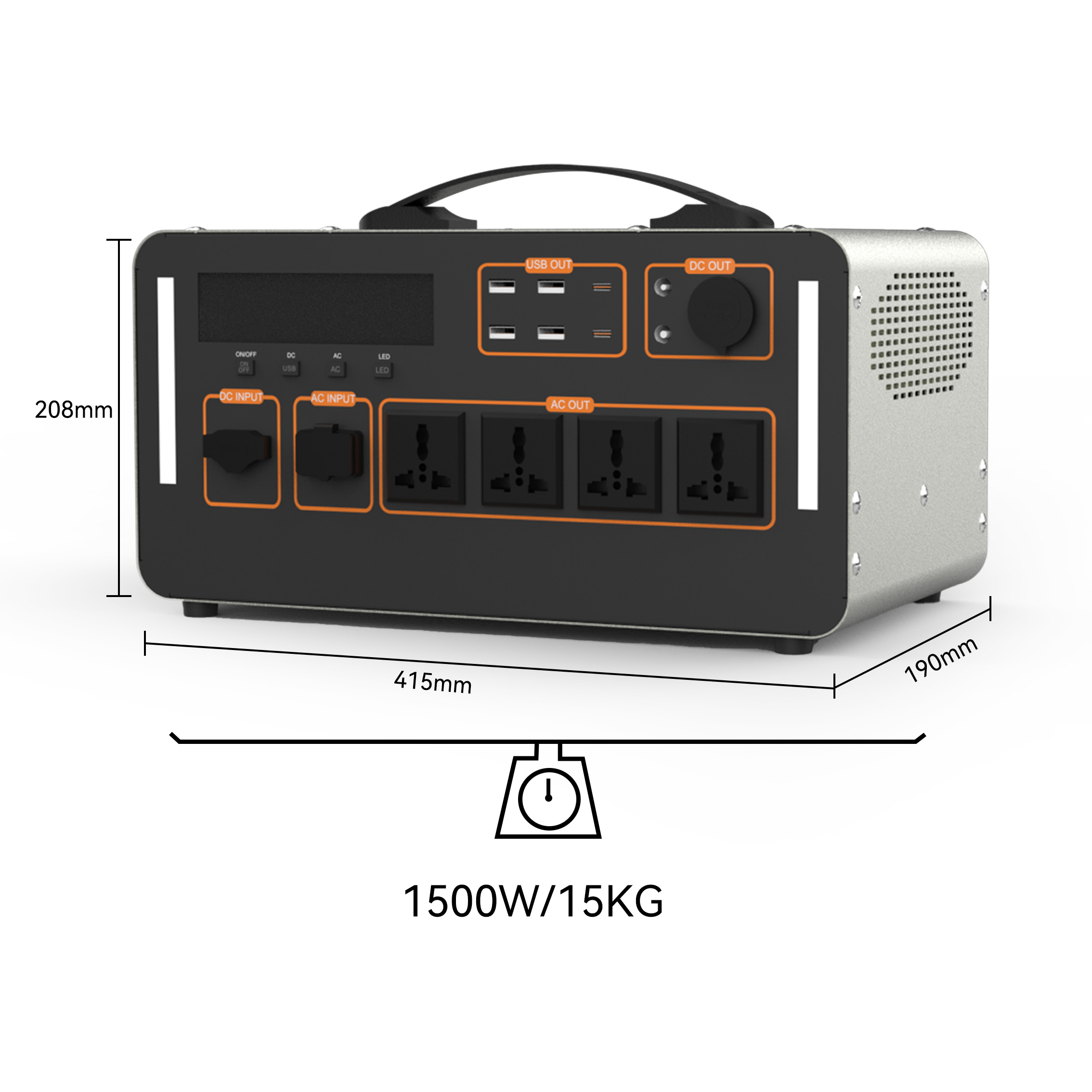 Stazione di Alimentazione Sola - Outdoor Uninterruptible Power Supply recensione e prezzo