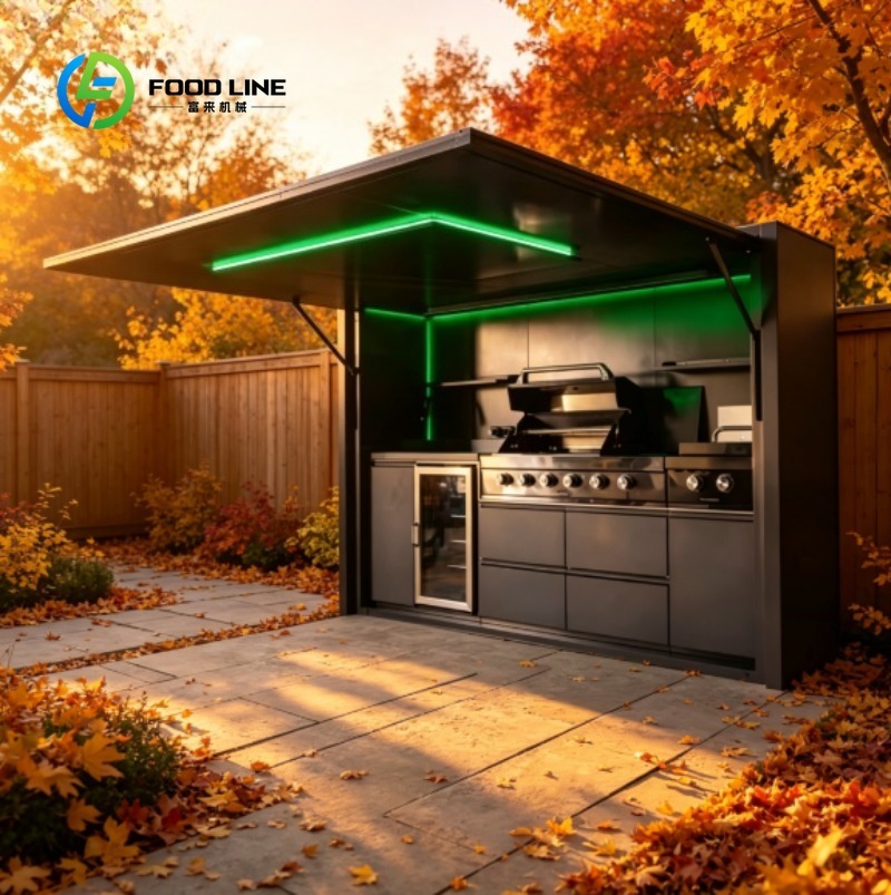 Cucina Esterna in Acciaio ad E - Outdoor Kitchen Power recensione e prezzo