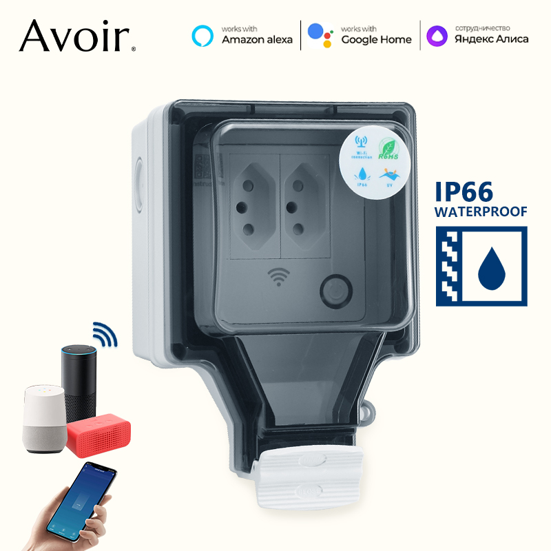 Avoir Tuya Wifi Smart Socket I - Outdoor Power Outlet Not Working recensione e prezzo