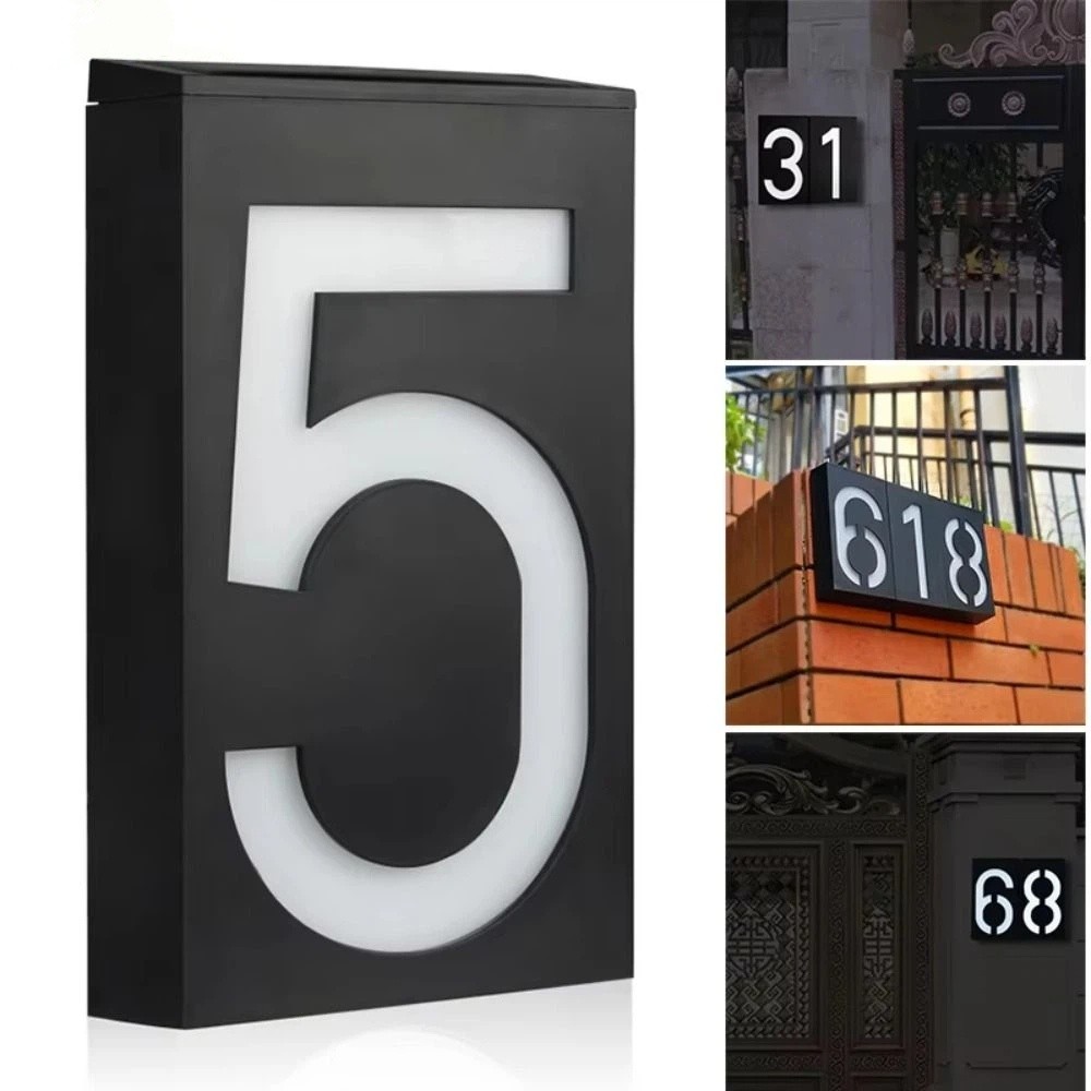 Numero Civico Solare a LED Fac - Outdoor Power Number recensione e prezzo