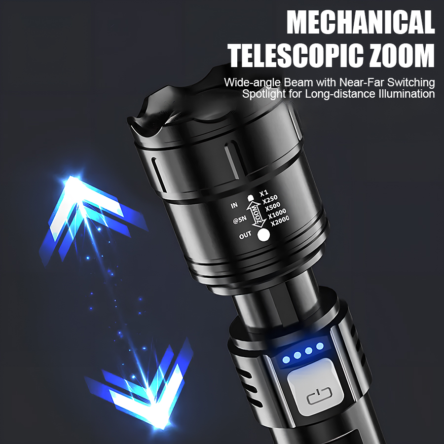 Torcia LED P50 ad Alta Potenza - Outdoor Power Supply recensione e prezzo