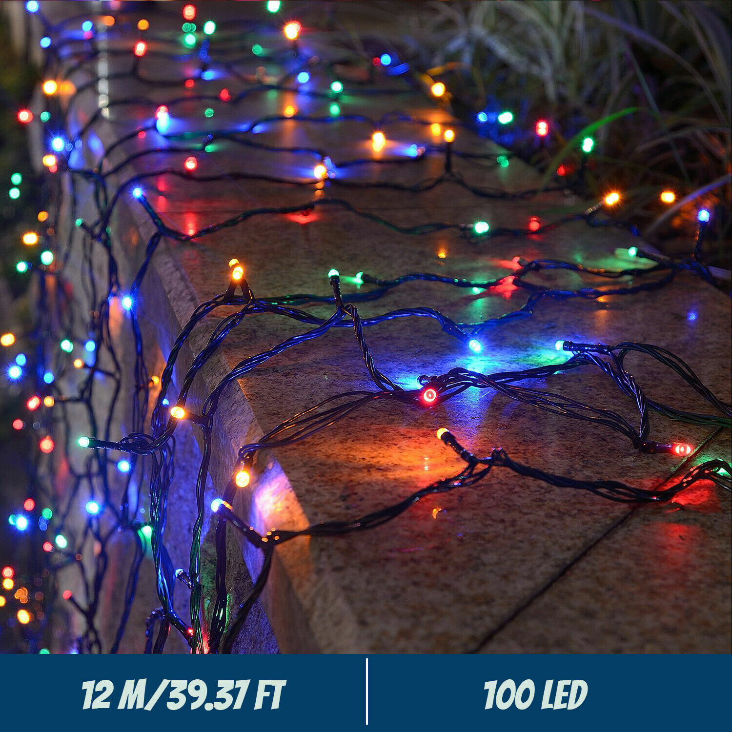 Luci a stringa solari a LED 30 - Outdoor Power For Xmas Lights recensione e prezzo