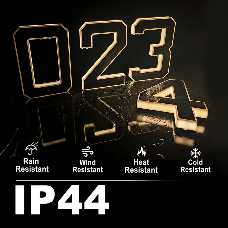 Targa Solare LED per Numero Ci - Outdoor Power Number recensione e prezzo