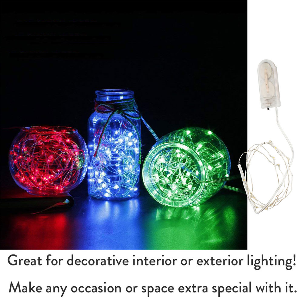 1m 2m 3m Led Rame Fairy String - Outdoor Power For Xmas Lights recensione e prezzo
