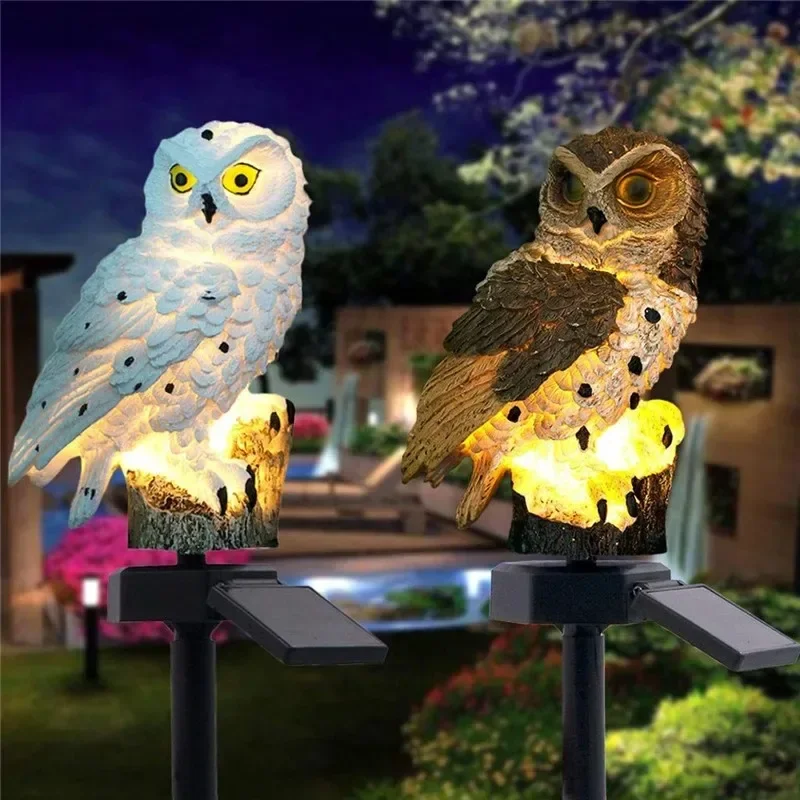 Statua di Gufo Solare con Luce - Outdoor Power Supply recensione e prezzo