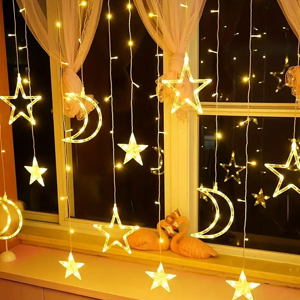 3,5 m Stella Luna LED Tenda St - Outdoor Power For Xmas Lights recensione e prezzo