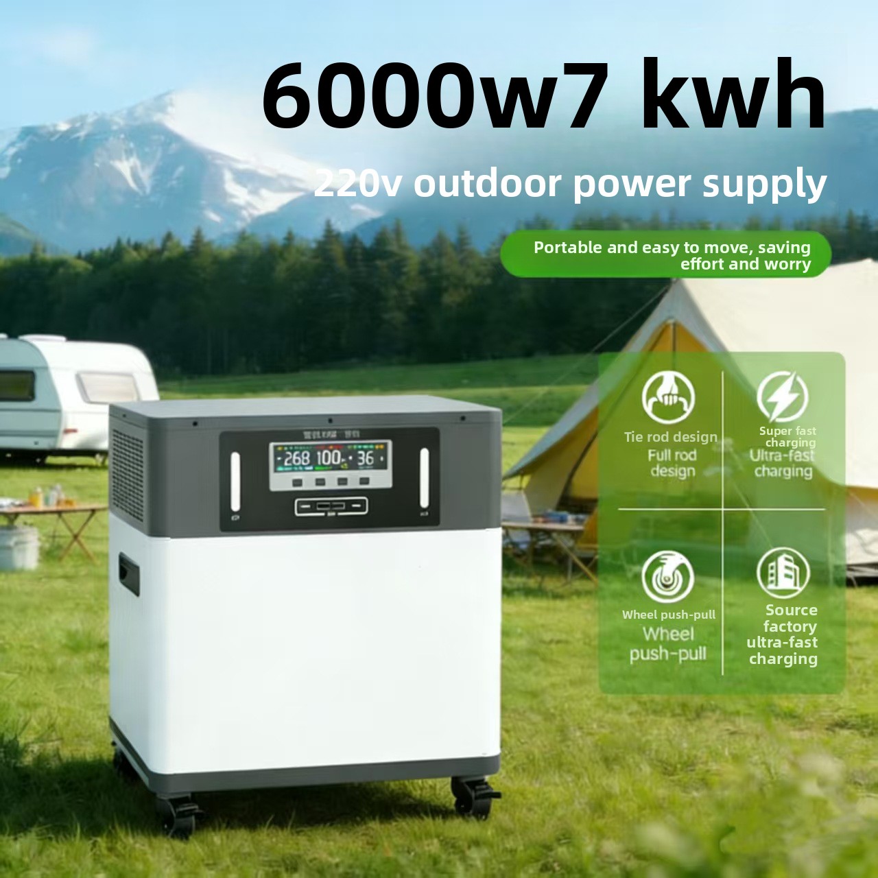 Batteria agli Ioni di Litio, A - Outdoor Power Supply recensione e prezzo