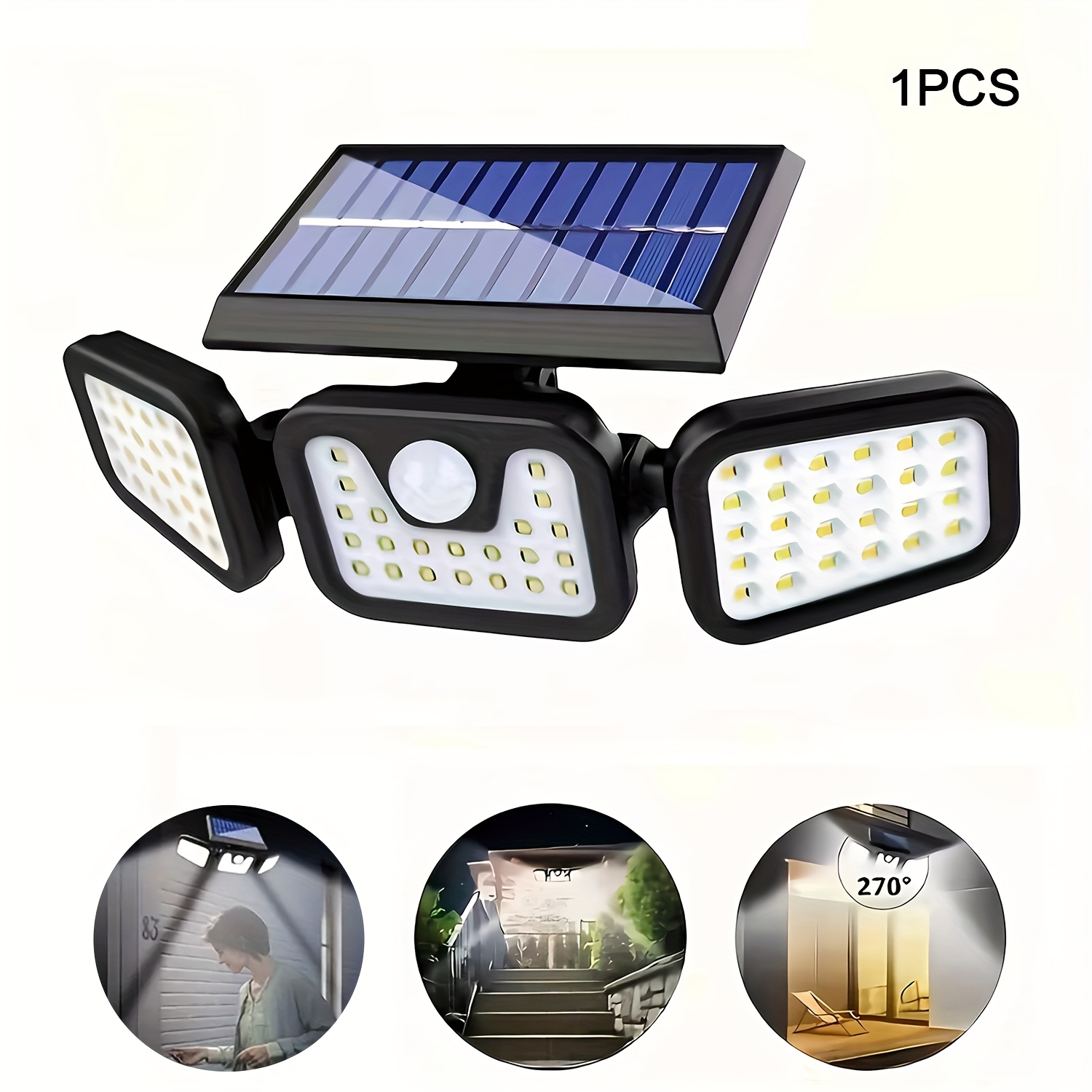 Lampada Solare a 74 LED con Se - Outdoor Power Garage recensione e prezzo