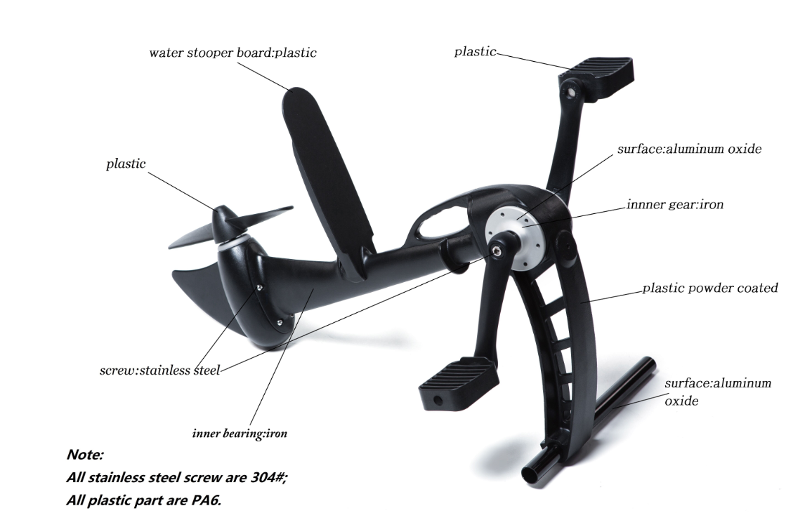 Pedalò a Pedali per Esterni co - Outdoor Power And Pedal recensione e prezzo