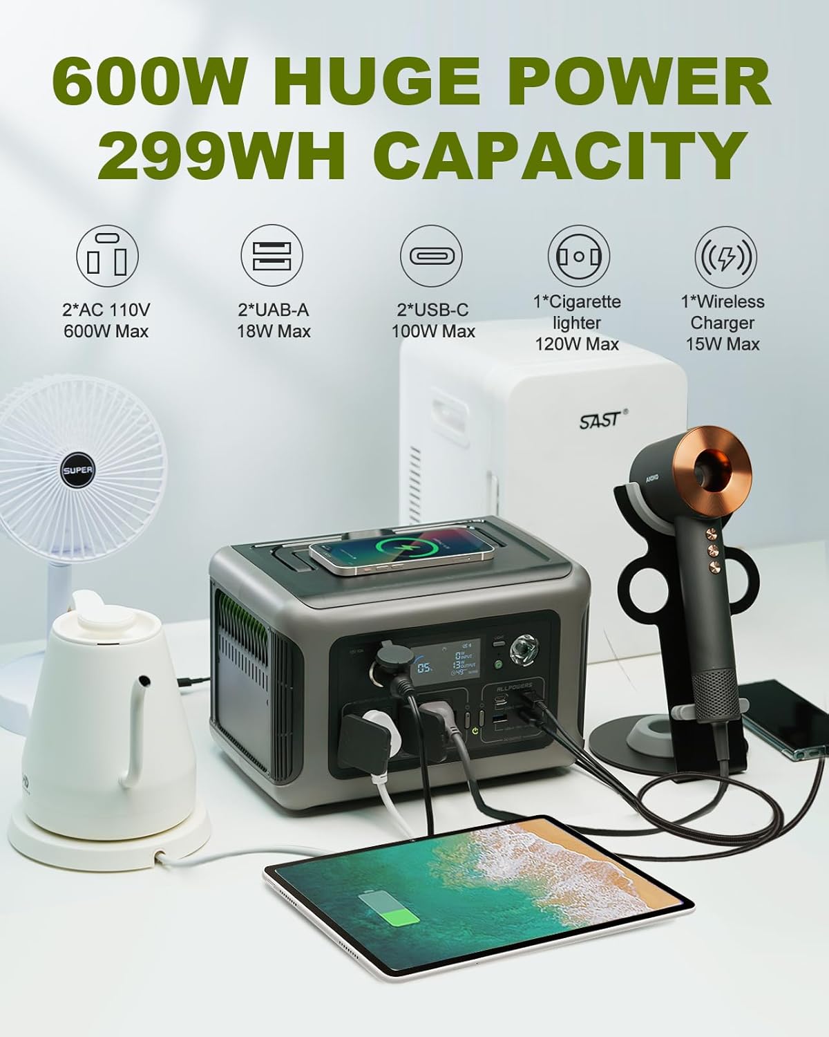ALLPOWERS Centrale elettrica p - Ac Outdoor Power recensione e prezzo