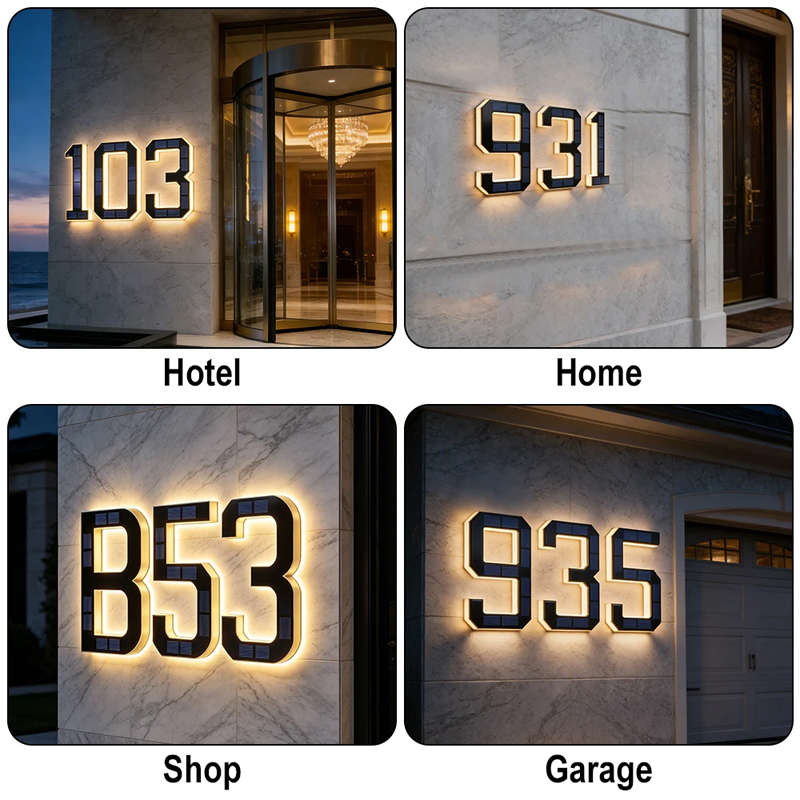 Luci LED a sensore solare da 1 - Outdoor Power Number recensione e prezzo