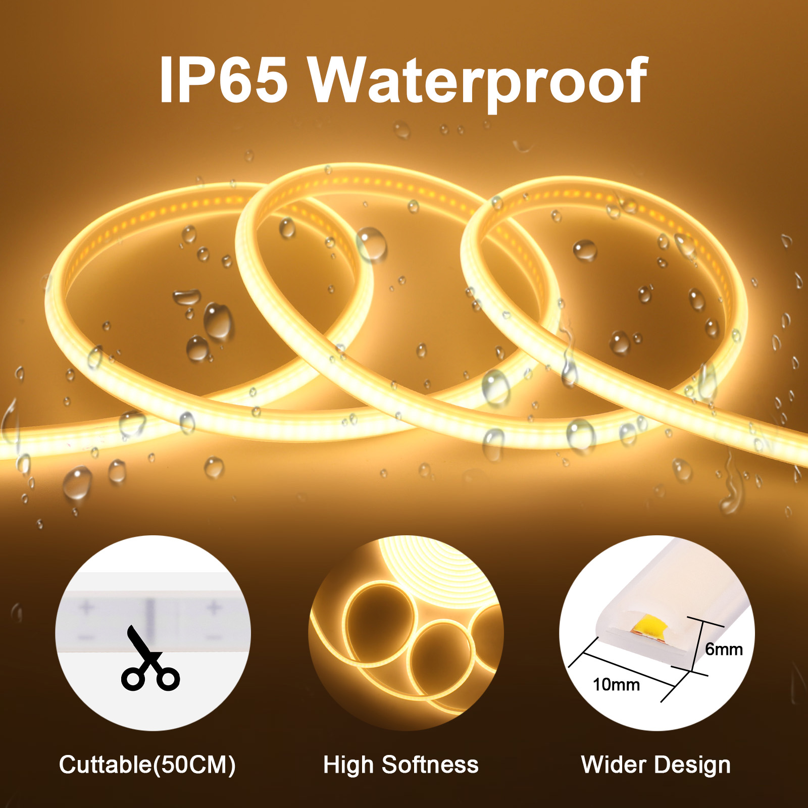 Striscia LED COB dimmerabile 2 - Outdoor Power Strip Weatherproof recensione e prezzo
