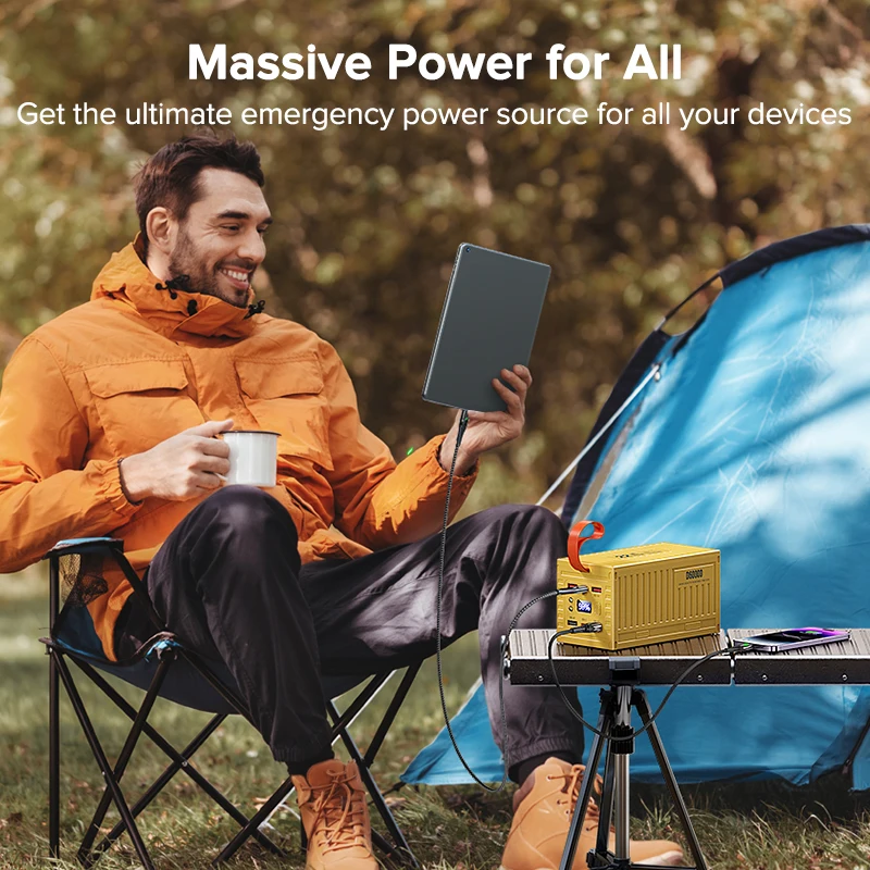 QOOVI 60000mAh Power Bank 22.5 - Outdoor Power Lead recensione e prezzo