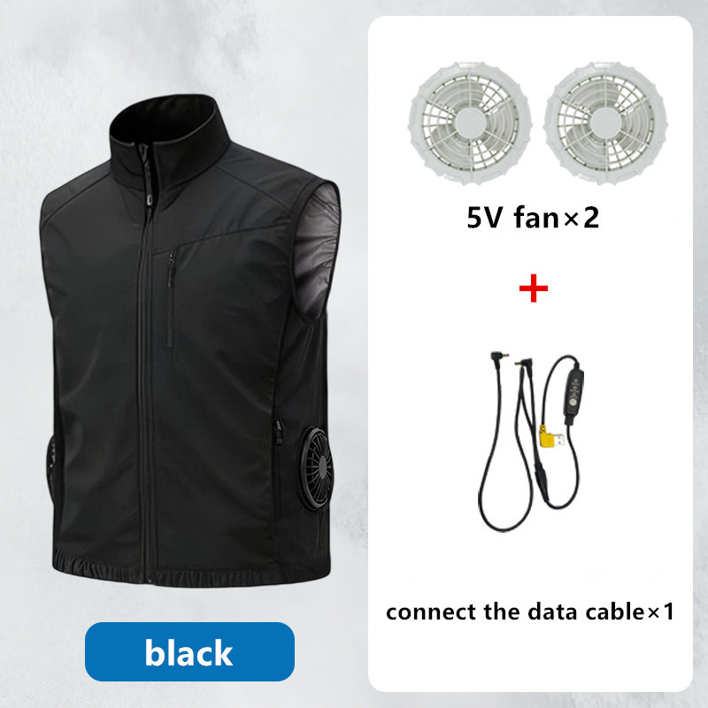 Gilet estivo da uomo con venti - Outdoor Power Supply recensione e prezzo