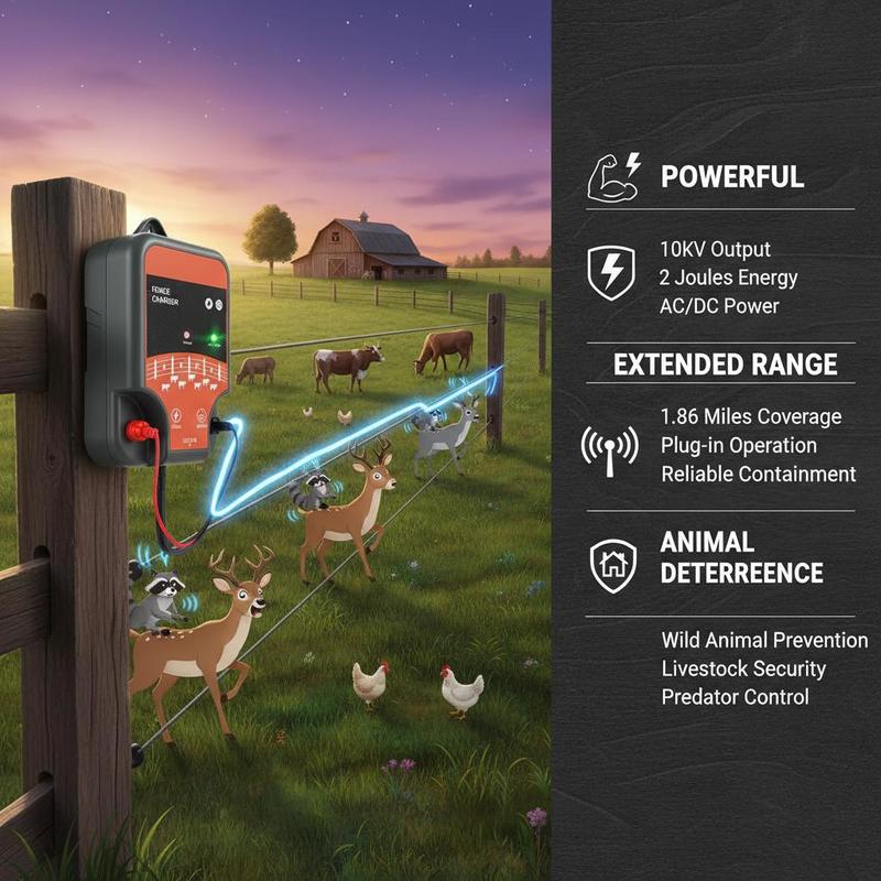 Elettrificatore per bestiame 1 - Ac Outdoor Power recensione e prezzo