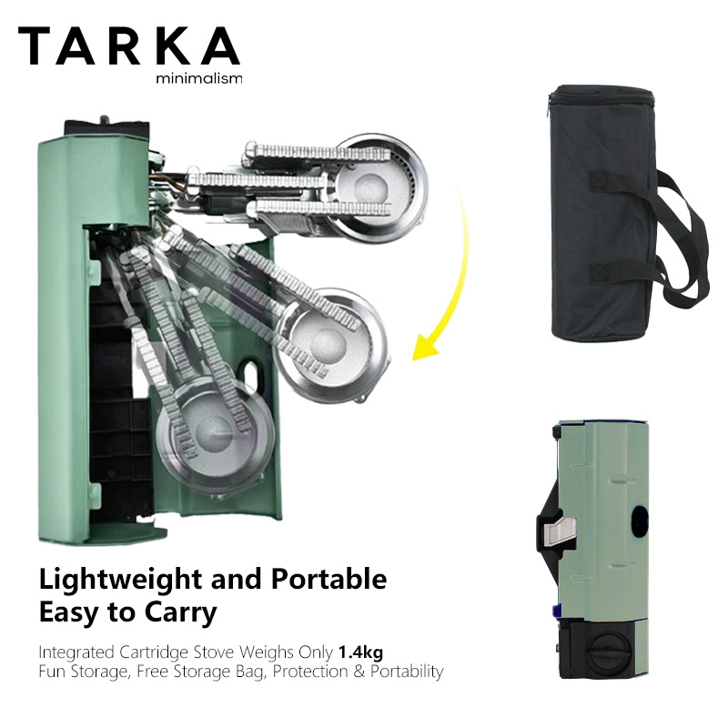 TARKA Fornello a cassetta Forn - Outdoor Kitchen Power recensione e prezzo