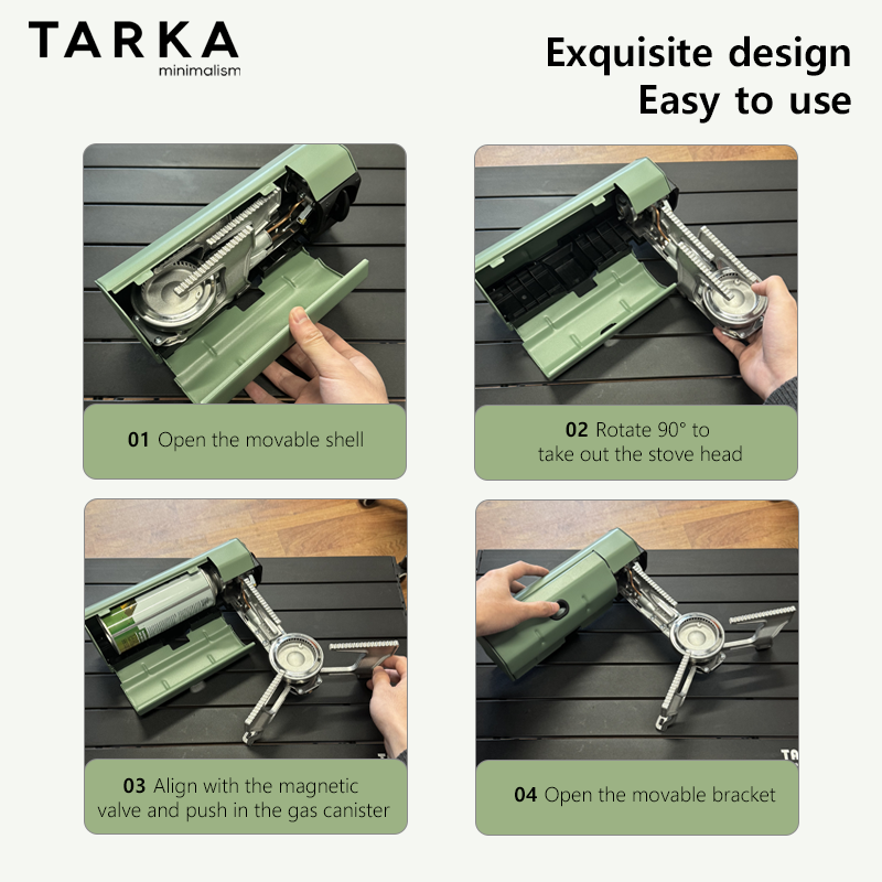 TARKA Fornello a cassetta Forn - Outdoor Kitchen Power recensione e prezzo